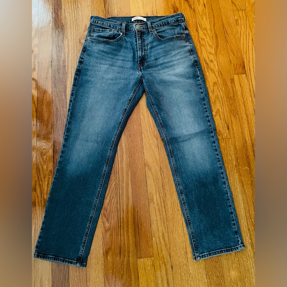 Signature by Levi Strauss Blue Straight Jeans - Athletic Cut 34x30
